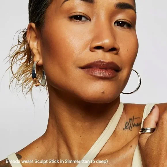 🌻 MILK MAKEUP Sculpt Stick Cream Contour Stick Simmer Tan to deep New FullSz - Picture 7 of 10